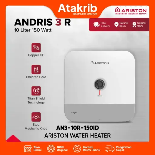ARISTON WATER HEATER AN3-10R-150ID