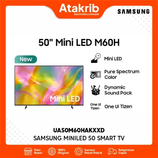 SAMSUNG MINILED 50 UA50M60HAKXXD