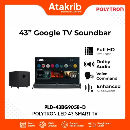 POLYTRON LED 43 PLD-43BG9058-D